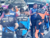 Um Grosjean furioso confrontou o motorista Kiwi