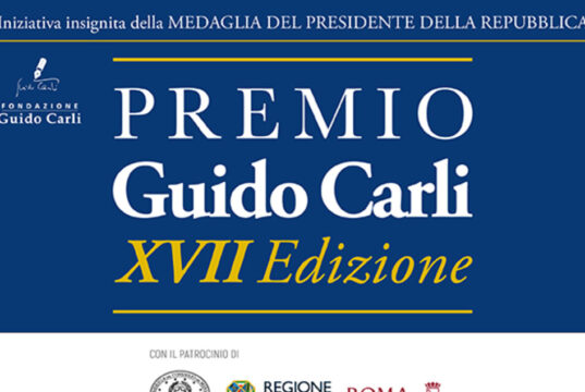 Prêmio Guido Carli Roma, sucesso ético de celebridades – Eventos