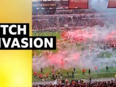 Ataque em campo: Slavia Praga derrota o Sparta no clássico.
