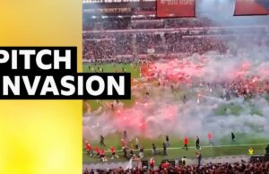 Ataque em campo: Slavia Praga derrota o Sparta no clássico.