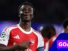 Liga dos Campeões: gol de Bocayo Saka contra o Atlético de Madrid
