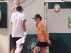 Jodar se recusou a empurrar sua filha