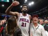 Os Sixers venceram os Celtics em uma emocionante decisão da série de playoffs