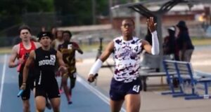 O jovem atleta foi desclassificado por motivo inusitado