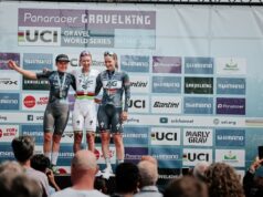Lorena Wiebes vence sprint em pequenos grupos em Marly Grav enquanto Wout van Aert cria celebração solo na corrida UCI Gravel World Series