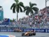 A McLaren domina o sprint de Miami, mas Norris domina a pastelaria