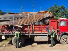 Prenderam 15 caminhões por transportar sucata sem licença em Salta