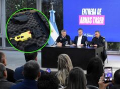 Chacko usa armas Taser para melhorar a segurança pública