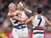Geelong quebrou o recorde de Pendlebury igualando a noite
