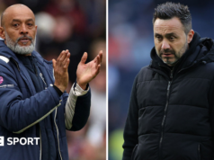 Batalha de rebaixamento da Premier League: será o Tottenham ou o West Ham que sobreviverão?