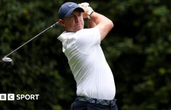 Rory McIlroy acertou 70 no primeiro round em Quail Hollow no Truist Championship