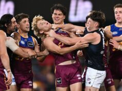 Carlton Blues perdeu para o Brisbane Lions, mas está tendo alguma reação. Eles podem jogar um jogo completo agora?