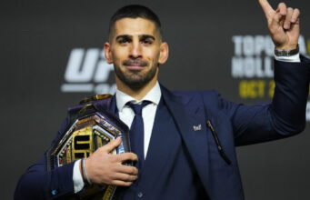 Uma coletiva de imprensa pré-UFC na Casa Branca confirmou isso na sexta-feira
