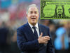 O rosto de George Moss preencherá o campo com notas de dólar