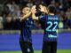 Ele deu uma assistência para comemorar o oitavo título com o Inter de Milão