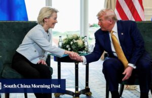 Trump deu à UE até 4 de julho para ratificar o acordo ou enfrentará aumento de tarifas.
