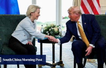 Trump deu à UE até 4 de julho para ratificar o acordo ou enfrentará aumento de tarifas.