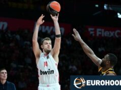 Olympiakos: com banners e comemorando o retorno à realidade grega com o AEK