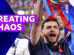 Liga dos Campeões: como Kvartishelia se livrou das algemas do Arsenal no segundo tempo