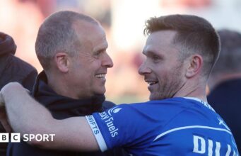 Play-offs europeus: Kellan Dillon saúda o progresso de Dungannon Swifts enquanto procuram outro impulso