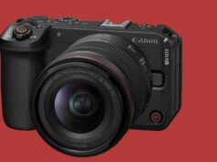A mais recente câmera EOS R6 da Canon tem V para vídeo