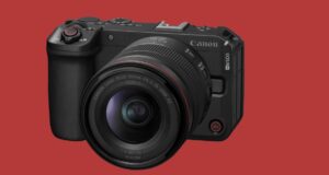 A mais recente câmera EOS R6 da Canon tem V para vídeo