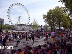 Maratona de Londres: Um recorde de 1,33 milhão de pessoas se inscreveram para o evento de 2027.