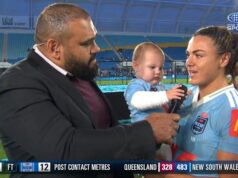 A filha de Elliott roubou a cena em uma entrevista emocionante