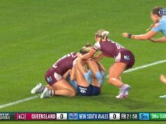 A tentativa desesperada do capitão dos Maroons para impedir Chapman