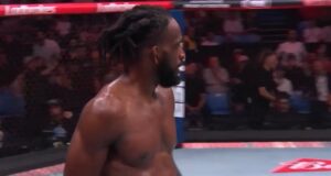 O australiano capturou um momento polêmico do UFC