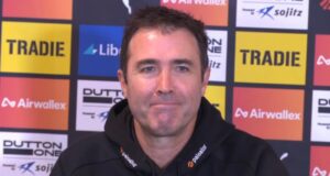 ‘Preciso rir’: Scott destrói GWS após piada de banner
