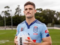 A primeira partida do time contra o Queensland Maroons