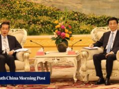 Vice-presidente do KMT diz que laços através do Estreito de alto funcionário de Pequim ‘não são de estado para estado’
