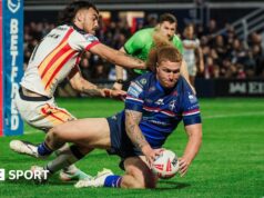 Super League Wakefield Trinity 58-10 Dragões Catalães
