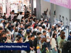 Os habitantes de Hong Kong migram para Shenzhen em busca da “melhor” comida e atrações do Dia do Trabalho.