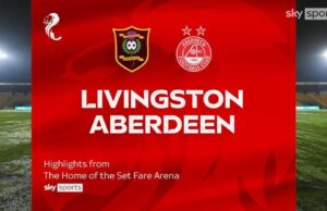 Livingston 2 x 2 Aberdeen