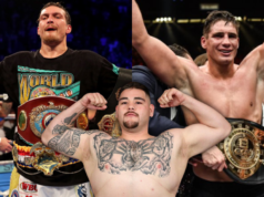 Andy Ruiz avisa Oleksandr Usyk sobre o poder de Rico Verhoeven “Ele não é brincadeira.”