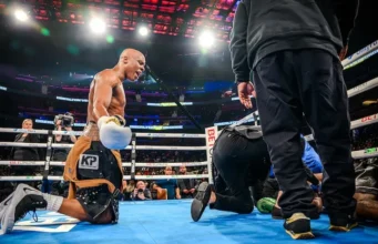 Atif Oberlton recebe uma lembrança assustadora do ‘teatro do inesperado’ do boxe