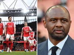 Patrick Vieira elogia Bukayo Saka e Leandro Trossard após o Arsenal vencer o Burnley