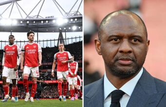 Patrick Vieira elogia Bukayo Saka e Leandro Trossard após o Arsenal vencer o Burnley