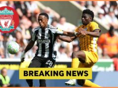 Liverpool está considerando uma transferência para Carlos Baleba