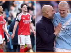 Man City 2-1 Arsenal mostrou um ponto de viragem na corrida pelo título