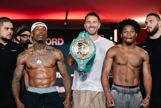Eddie Hearn antecipou a plataforma de lançamento texana de Raymond Ford.