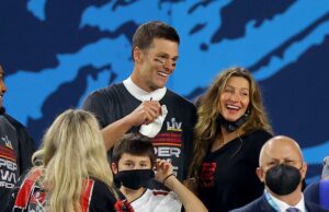 A ex-mulher de Tom Brady, Gisele Bündchen, reage à sua estreia como modelo