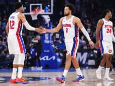 Cade Cunningham e Tobias Harris juntam-se ao Pistons em desempenho histórico nos playoffs
