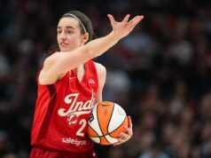 Caitlin Clark luta mais uma vez para perder a Febre.