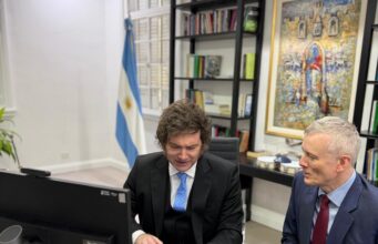 Javier Maile conversou com o Primeiro Ministro do Canadá e eles concordaram em avançar com o Mercosul POLÍTICA El Intransigente.
