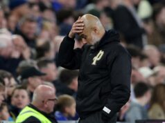 Manchester City salvou empate em 3 a 3 na última partida contra o Everton e se afastou do Arsenal na briga pela Premier League