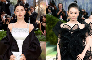 Aespa Karina e Ning Ning fazem aparições deslumbrantes no Met Gala