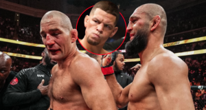 Nate Diaz chama Sean Strickland de ‘suave’ por causa da carne falsa com Khamzat Chemayev